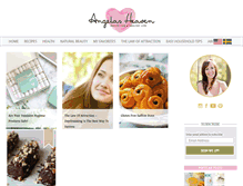 Tablet Screenshot of angelasheaven.com